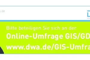  DWA befragt Anwender zum Umgang mit Geoinformationen. 