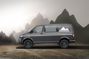  Der Rockton ist die neue Off-Road-Version des Volkswagen TransportersFoto: VW 