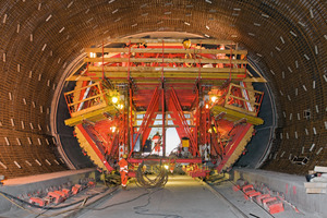  Auch für den Regelbereich bergmännischer Tunnel bieten Variokit Tunnelschalwagen auf Mietbasis eine wirtschaftliche Alternative 