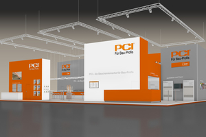  Unter dem Motto „PCI – Die Bauchemiemarke für Bau-Profis“ präsentiert man sich in München. 
