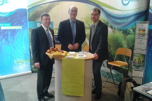  FBS-Messestand auf dem Oldenburger Rohrleitungsforum 2015 
Foto: FBS 