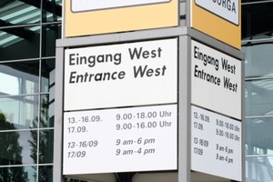  IFAT Entsorga 2012 -  die Messe findet vom 07. bis zum 11.Mai 2012 auf dem Gelände der Neuen Messe München statt Foto: Messe München 