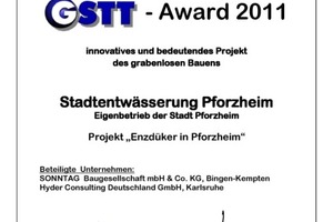  Urkunde Award 2011 Gold 
