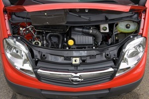  Neue Motoren –wie beim Opel Vivaro – sind effizienter und drücken die Emissionen unter die Euro-5-Grenzwerte 