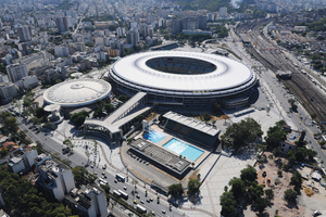  Das Maracanã-Stadion wird Austragungsort des Finales der Fußballweltmeisterschaft 2014 sein. Es ist das größte Stadion in dem südamerikanischen Land und bietet 73.531 Zuschauern Platz 