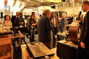  Viele IFAT-Besucher zeigten Interesse am MAC-Gerät 