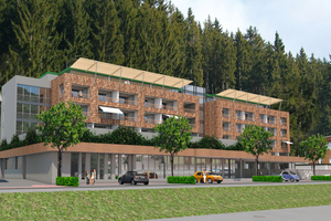  oben: Voraussichtlich ab dem Sommer 2014 wird der Hotelbetrieb wieder aufgenommenMarkus Himmelsbach ist bei der Rohbauerstellung des „Bären“ dank automatisierter Schalungsplanung  und funktionierender (Pa)Schalsysteme entspannt 