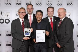  Die Aco Gruppe erhielt von Mentor Ranga Yogeshwar das Innovationssiegel „Top 100“ 