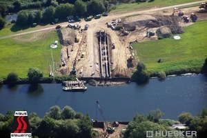  Trinkwasser-Doppeldüker DN 1400 in der RuhrFoto: Stewering 