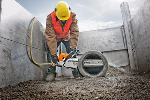  Gehen durch wie nix: Die neuen Gesteinschneider&nbsp; von Stihl. 