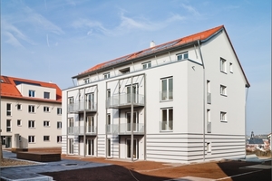  Wohnanlage in Passivhausbauweise: Die moderne Wohnanlage in Frankfurt-Kalbach bietet hohen Wohnkomfort und geringen Energieverbrauch 