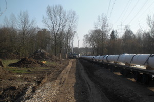  Düker auf der Montagebahn 