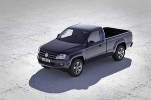  Volkswagen bringt den Amarok jetzt auch in einer Single-Cab-Version mit über 2,20 m langer Ladefläche auf den MarktFoto: Volkswagen 