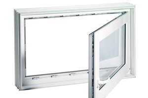  Das ACO Therm Leibungsfenster in der komplett hochwasserdichten Ausführung, mit durchgängigem Mehrkammer-Hohlprofil und homogenem Aufbau  
