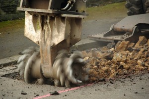  9 Wenn es schnell und günstig sein muss: Die Anbaufräse TW110 des Herstellers TerexFoto: Terex 