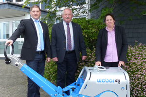  Die Weber Maschinentechnik GmbH, Spezialist für handgeführte Verdichtungsmaschinen, benennt Katharina Weber und Matthias Weber zu neuen Geschäftsführern. 