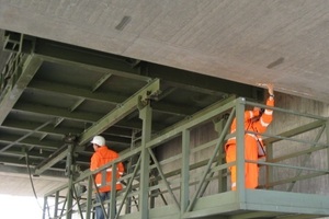  Aufnahme der Bauwerksschäden an der Brückenuntersicht 