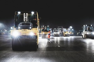  4 Intelligent : Dank Bomag Asphalt Manager konnten selbst die strengsten Vorgaben termingerecht erfüllt werdenFotos: Bomag 