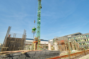  Für das Bauen auf dem Uniklinik-Campus bei laufendem Betrieb kommen neben den üblichen Anforderungen zusätzliche, klinikspezifische hinzu.  