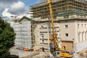  Die Generalsanierung beinhaltet eine ganze Reihe von Spezialtiefbau-maßnahmen, mit der der Berliner Senat die Bauer Spezialtiefbau GmbH und deren Arge-Partner Keller Grundbau GmbH beauftragt hat. 