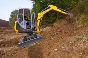  Immer mehr Minibagger von Wacker Neuson werden mit VDS (Vertical Digging System) verkauft, da sich bei vielen Einsätzen große Vorteile zeigen.
 