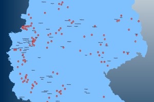  Von über 160 Standorten können die 27 NA-LOG Partner bundesweit ihre Kunden schnell und günstig beliefern 