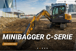  Case Construction Equipment präsentiert eine neue Website, um Kunden nahtlose Unterstützung und Informationen zu bieten.  