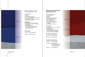  Themenseiten der Broschüre „Oberflächenschutz-Systeme 