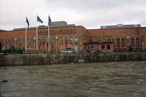  Die Gebäude der 1839 gegründeten Munktell-Fabrik dienen heute als Museum.  