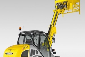  v.l.n.r.: Neuer Midibagger 8085 ZTS von JCBNeue Kramer-Radladerreihe, hier der 680T mit ArbeitsbühneMit der Boosterline bringt Ahlmann zur bauma eine neue, allradgelenkte Frontladergeneration auf den MarktNeue Meiller-Funkfernsteuerung 