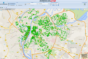  Online-Leckageüberwachung eines Trinkwassernetzes aus der Ferne am Beispiel der Stadt Lyon.  