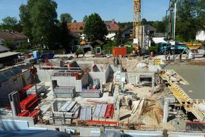  Beim Bauvorhaben Duttler in Bad Tölz hatte die Mayer Hoch- und Tiefbau aus Ruhpolding nahezu das gesamte Programm von Mayer Schaltechnik aufgeboten. 