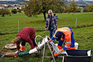  Einbau mit Hilfe eines mobilen Inversionsgeräts 