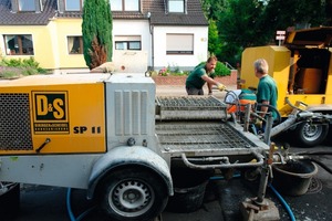  Bei dem Mörtel, der in Düsseldorf zum Einsatz kam, handelt es sich um Zement nach DIN 1164 und Quarzsande mit einem Größtkorn von einem Millimeter und Wasser in Trinkwasserqualität 