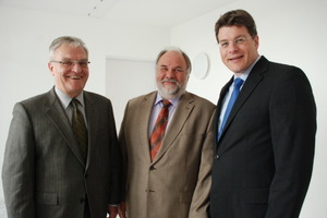  Das neue BDB-Präsidium: Roland Haas, Dr. Eike Bielak, Christof Rekers (v.l.n.r.)Foto: BDB 