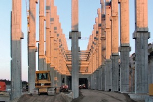  Die Baustelle für die größte Papierfabrik in Deutschland liegt in Eisenhüttenstadt 