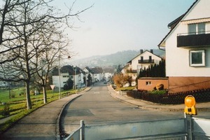  11 Straßenzug nach einer kompletten horizontalbohrtechnischen Leitungsverlegung in Altbach 