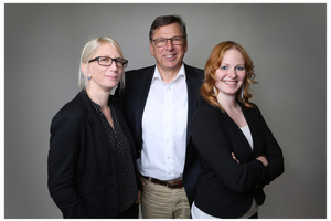  V.l.n.r.: Heidi Schettner, Eugen Schmitz, Anja Michalski 