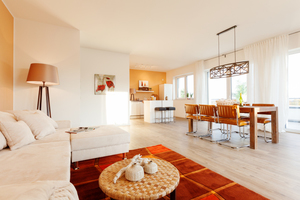  Dank hochwertiger Materialien für die Innenräume und bestem Wärmeschutz schaffen die Wohnungen der Klimaschutzsiedlung „Mühlenberg“ ein Höchstmaß an „Wohlfühl-Atmosphäre“. 
