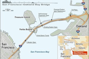  4 Übersicht über die mehrgliedrige San Francisco-Oakland Bay BridgeAbb: Wikipedia 