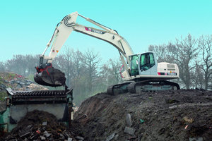  8 Terex-Raupenbagger wie der bis zu 26,6 t wiegende TC260 werden im norddeutschen Atlas-Werk Ganderkesee produziert                           Foto: Terex 