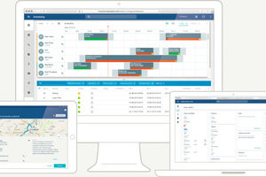  Durch die Cloud-basierte Architektur der Field Service-Software haben Außendienstmitarbeiter sämtliche relevanten Informationen ‒ wie Serviceabrufe, Kundendaten oder installierte Ausrüstungen ‒ sowohl online als auch offline stets dabei. 