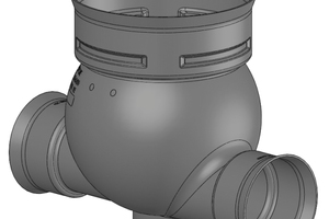  Strabu-control 600 ist für den Sickerleitungsbereich konzipiert. Den kompakten Schacht gibt es als 180°-Durchgangsschacht in zwei Grundbauformen mit den Anschlussnennweiten DN 250 und DN 400 