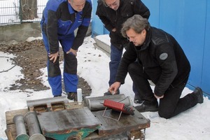  Ultraschallprüfungen von Lagerkomponenten vor Ort 