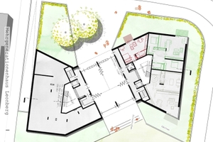  Energieeffizient und altersgerecht: Nach Abriss eines veralteten Kindergartens entsteht in Leonberg ein modernes Mehrgenerationenhaus aus Unipor-Mauerziegeln mit 28 neuen Wohneinheiten.  