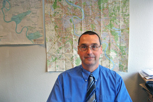  Dipl.-Ing. Jürgen Rolf Braun, Abt.-Leiter Planung und Bau Kanalnetz, Stadtentwässerungsbetrieb Landeshauptstadt Düsseldorf.Foto: Steb Düsseldorf 