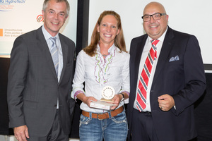  Zweiter Platz: Qualitätssicherung im Kanalbau: Daniela Fiege hat's umgesetzt 