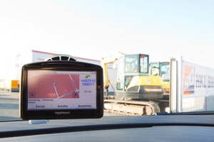  HKL bietet alle Center als kostenlose POIs für TomTom Navigationsgeräte an; Foto: HKL Baumaschinen 