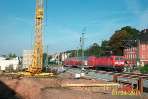  Arbeiten in der Nähe von Gleisanlagen erfordern wegen der hohen Unfallgefahr sowie den Besonderheiten des Bahnbetriebes immer besondere Maßnahmen 