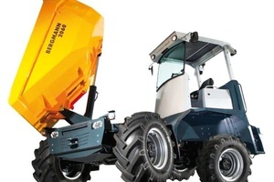  Auf der bauma 2013 in München stellt die Bergmann Maschinenbau GmbH &amp; Co. KG erstmalig den neuen Kurzheckdumper 2060 plus der Öffentlichkeit vor 